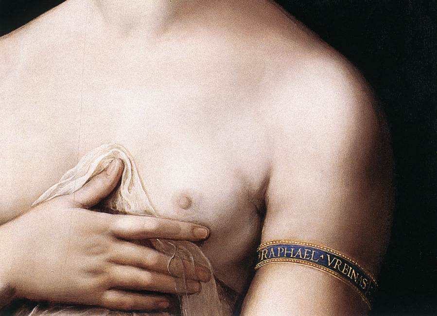 La Fornarina (detail)