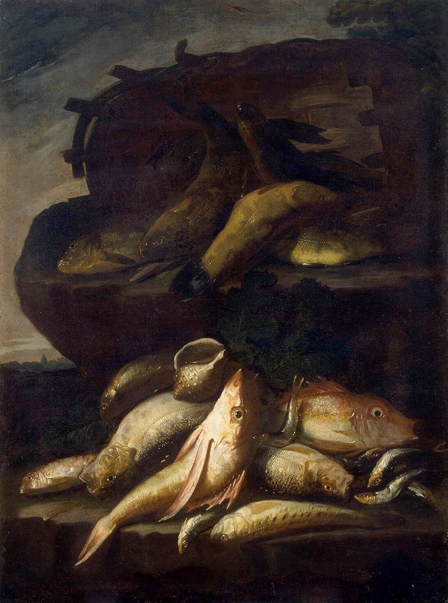 Still-Life with Fish and a Shell
