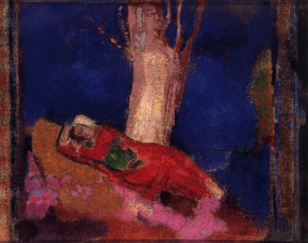 Woman Sleeping under a Tree