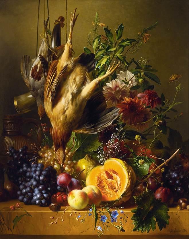 Still-Life with Game and Fruit