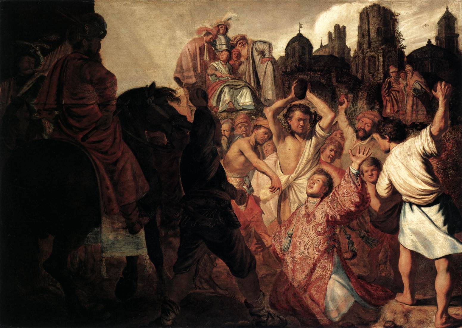 The Martyrdom of St Stephen