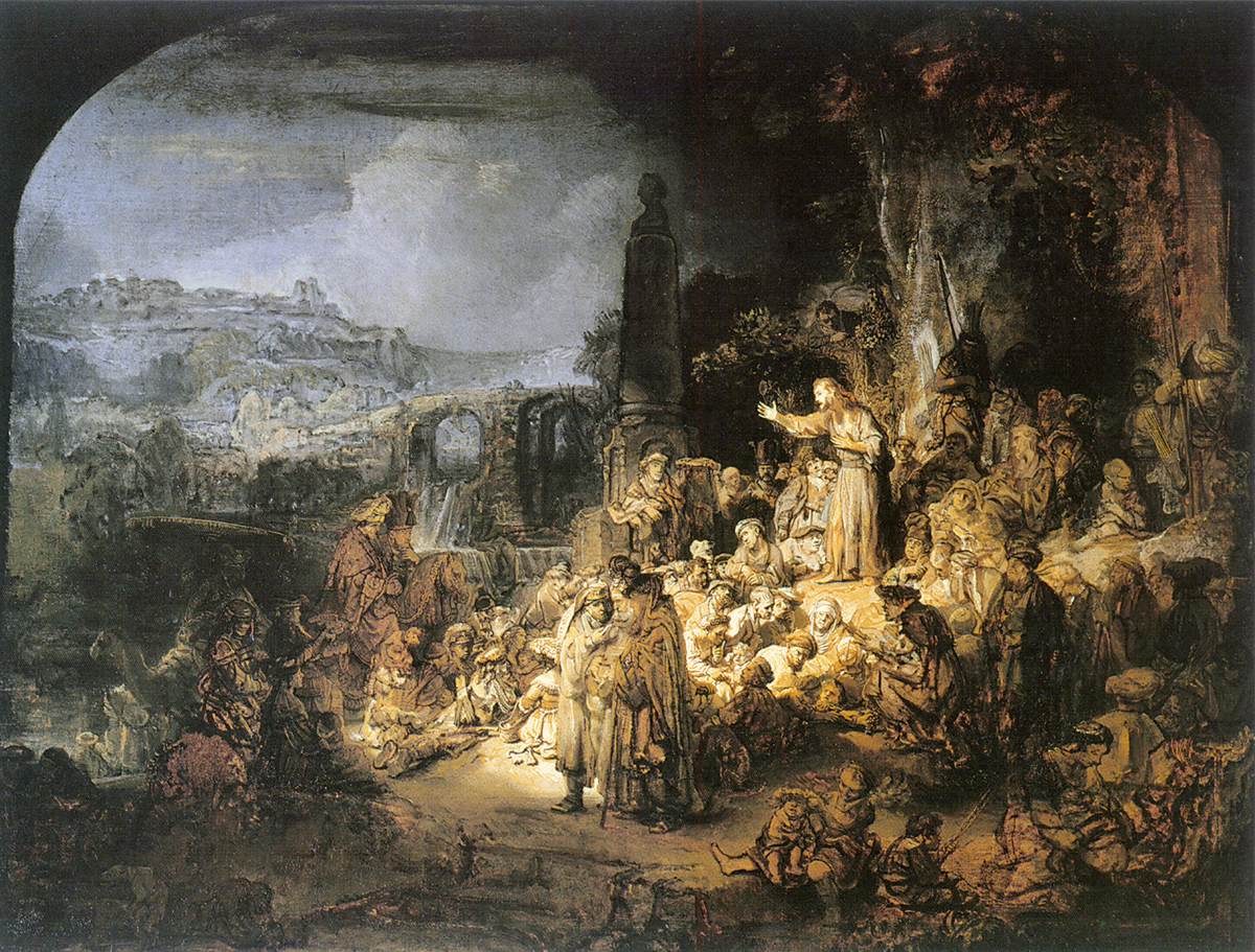 St John the Baptist Preaching