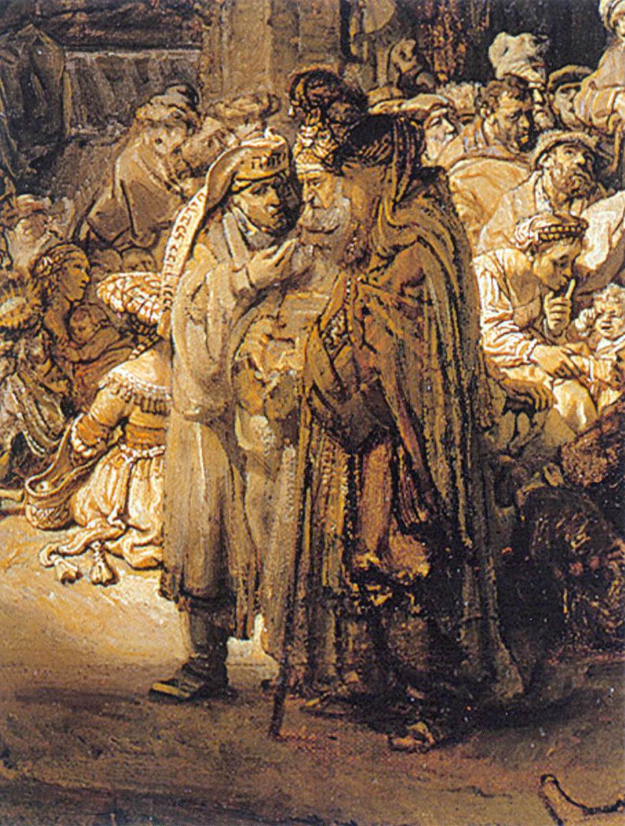 St John the Baptist Preaching (detail)