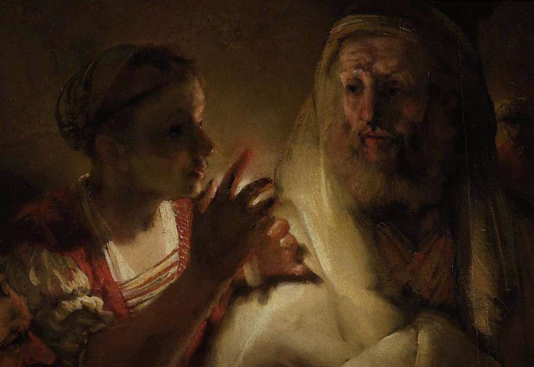 The Denial of Peter (detail)