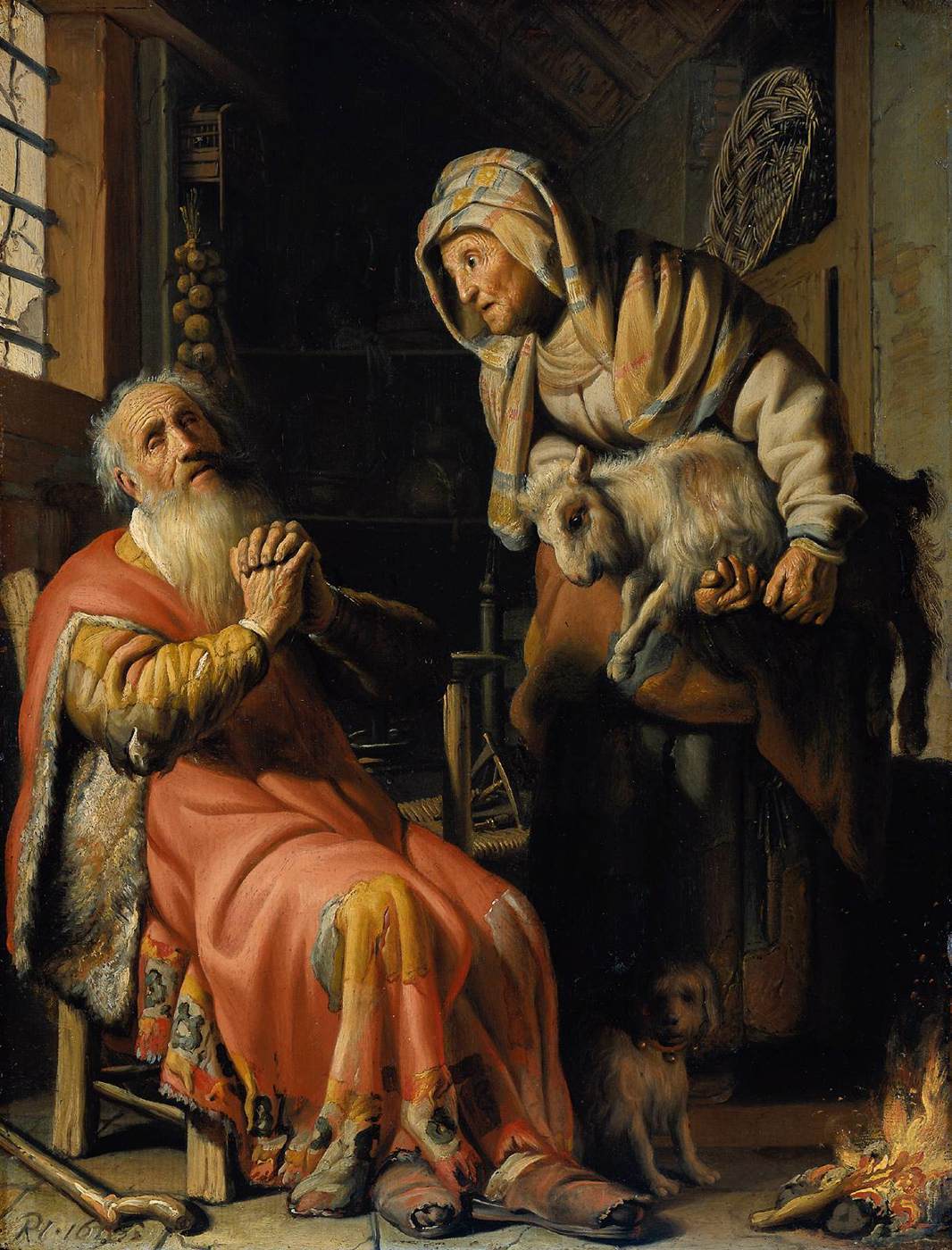 Tobit Accusing Anna of Stealing the Kid