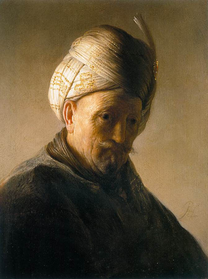 Bust of an Old Man with Turban