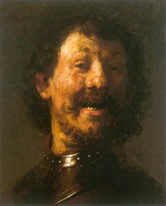 A Man Laughing