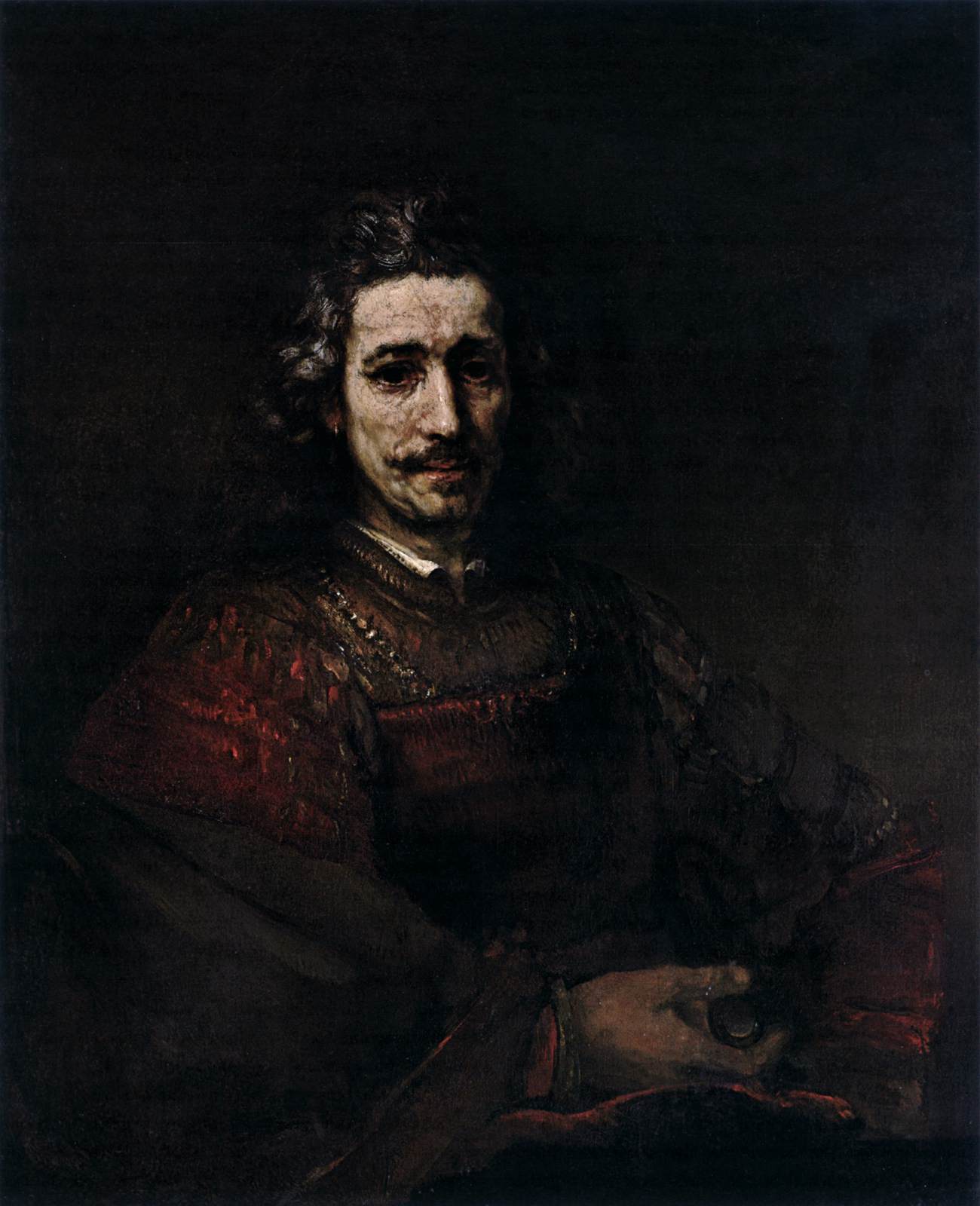 Man with a Magnifying Glass