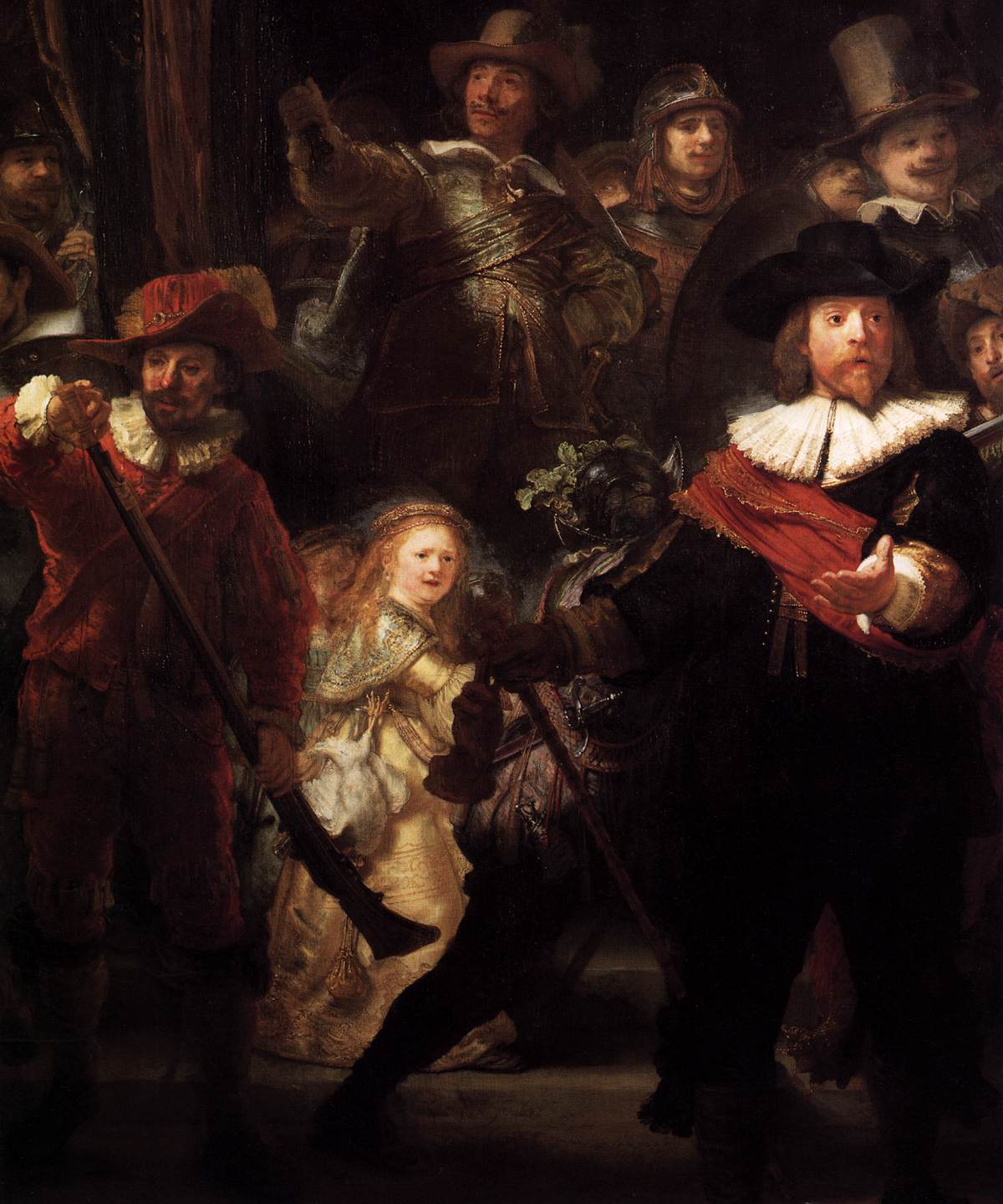 The Nightwatch (detail)
