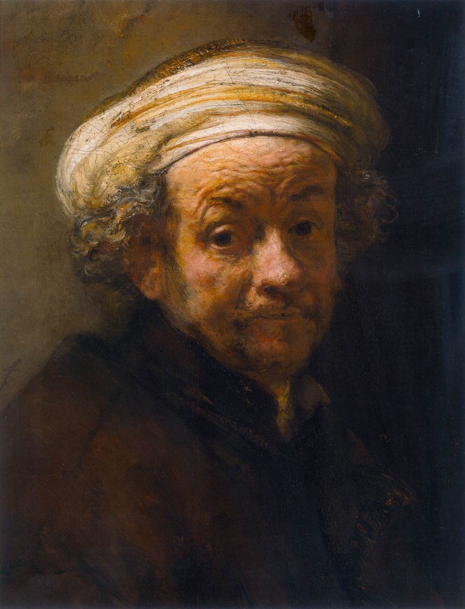 Self-Portrait as the Apostle Paul (detail)