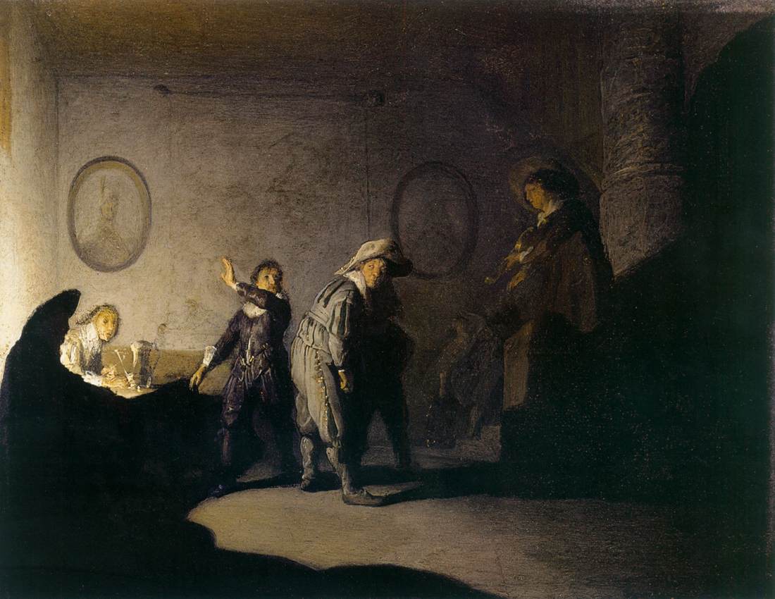 Interior with Figures ("La Main chaude")