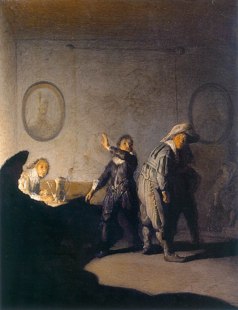 "La Main chaude" (detail)