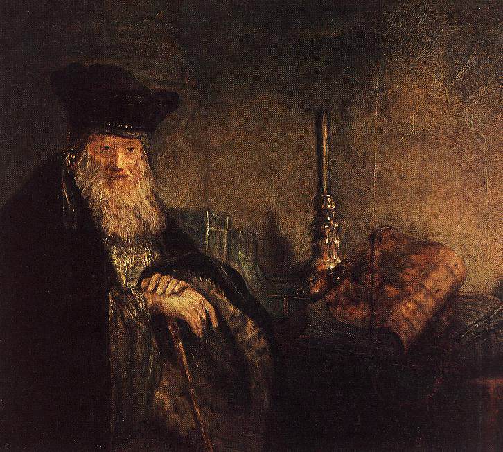 Old Rabbi (detail)