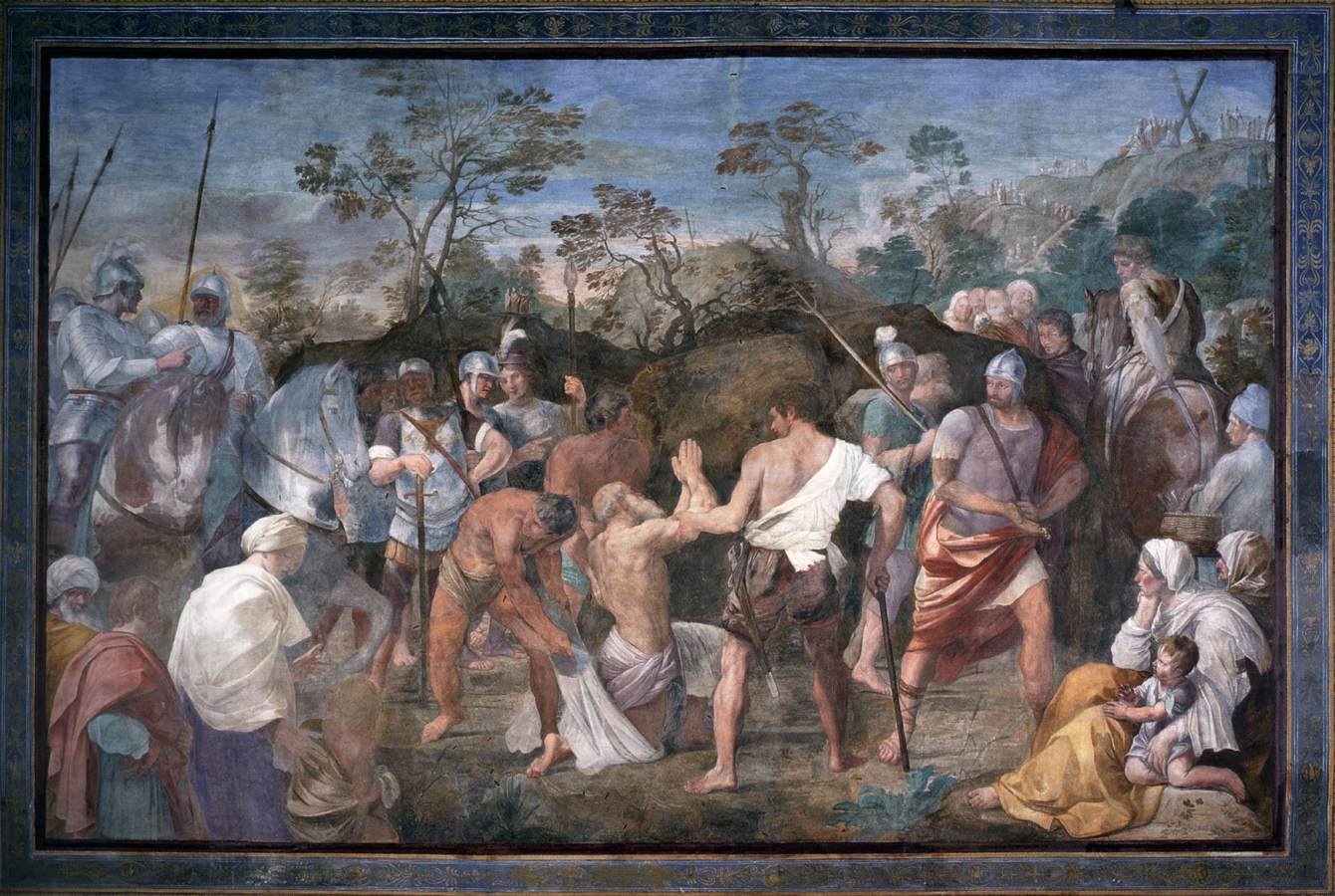 St Andrew Being Led to His Martyrdom