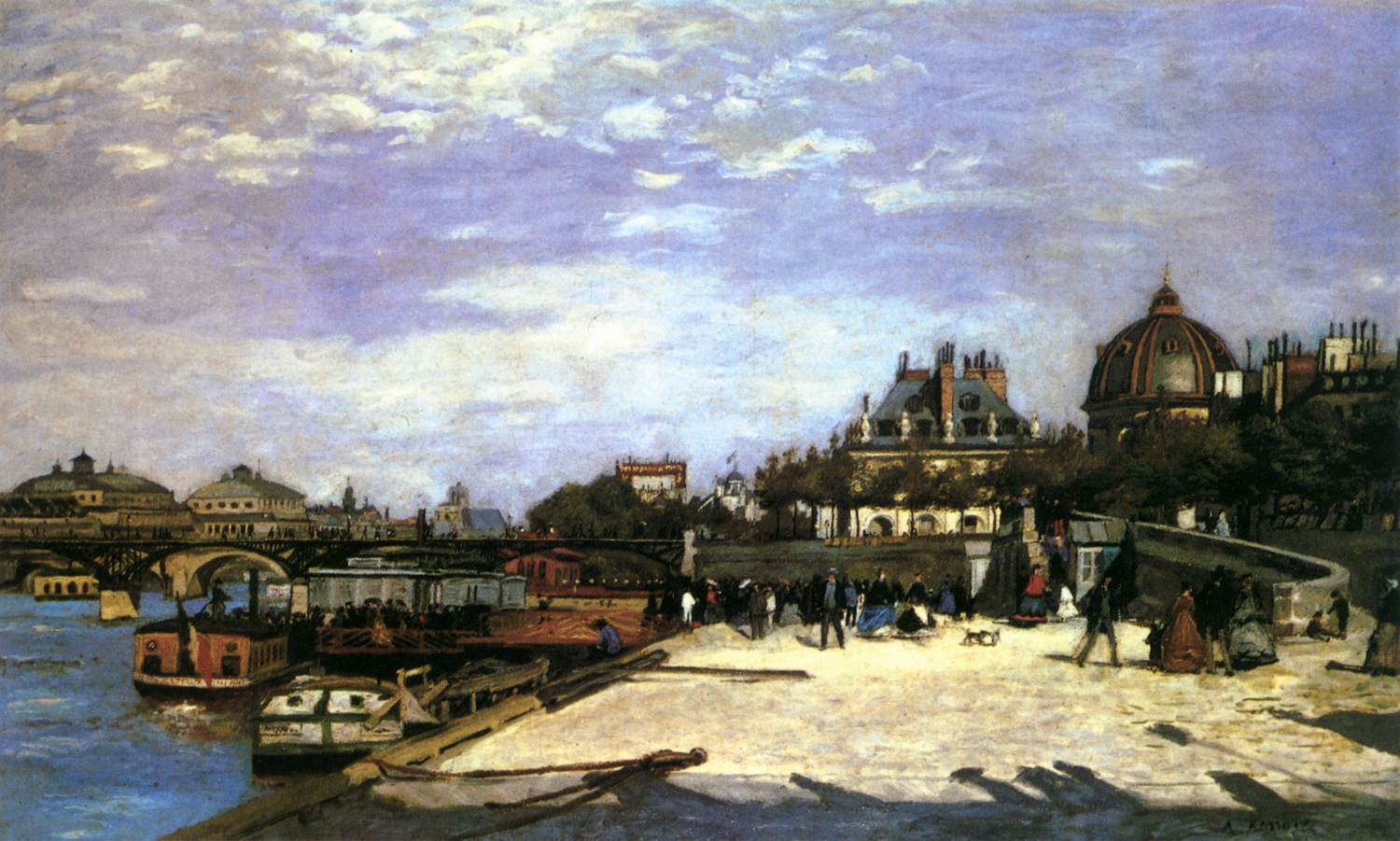 The Pont des Arts, Paris