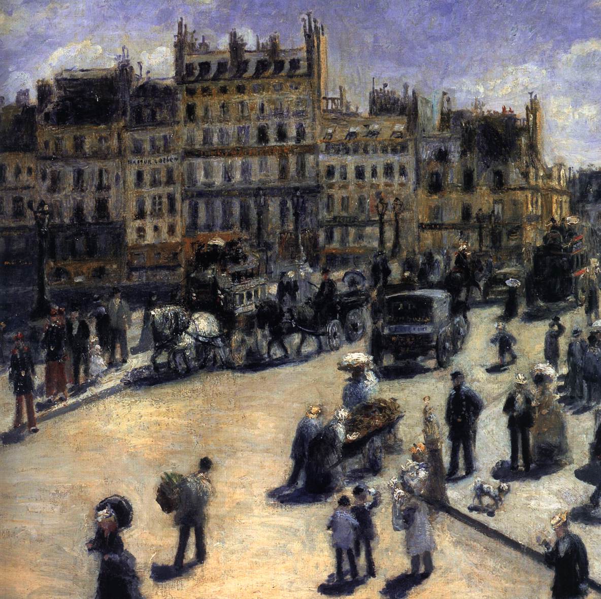 Pont Neuf in Paris (detail)
