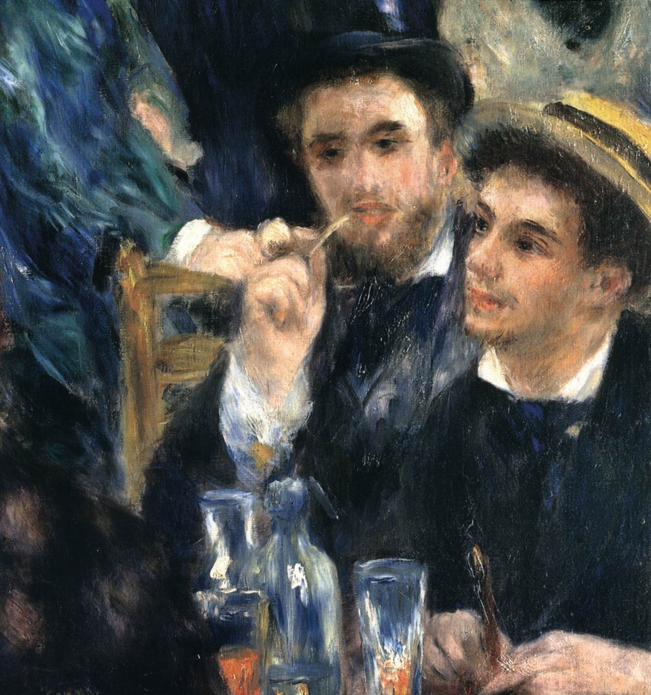 Dance in the Moulin de la Galette (detail)
