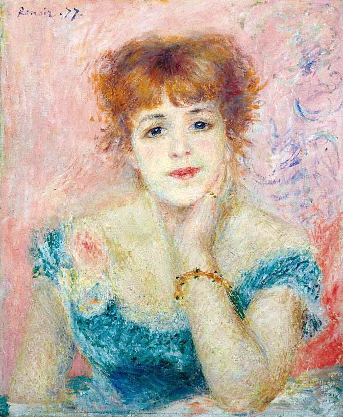 Portrait of Jeanne Samary (La Reverie)