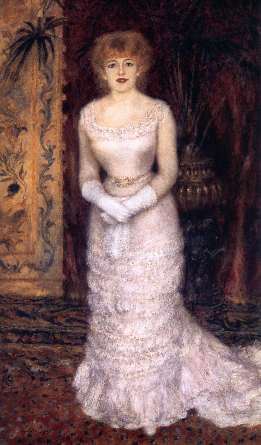 Portrait of the Actress Jeanne Samary