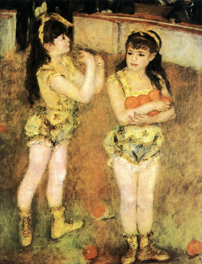 Acrobats at the Cirque Fernando