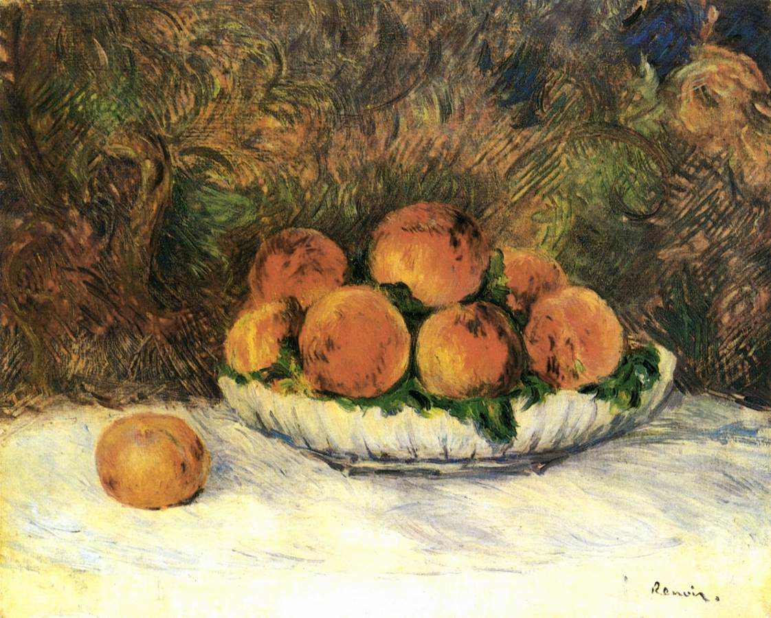Still-Life with Peaches
