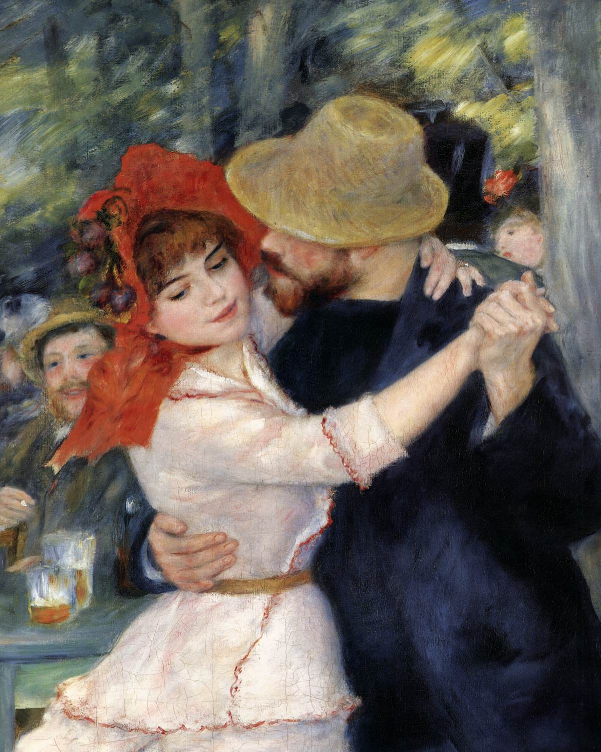 Dance at Bougival (detail)
