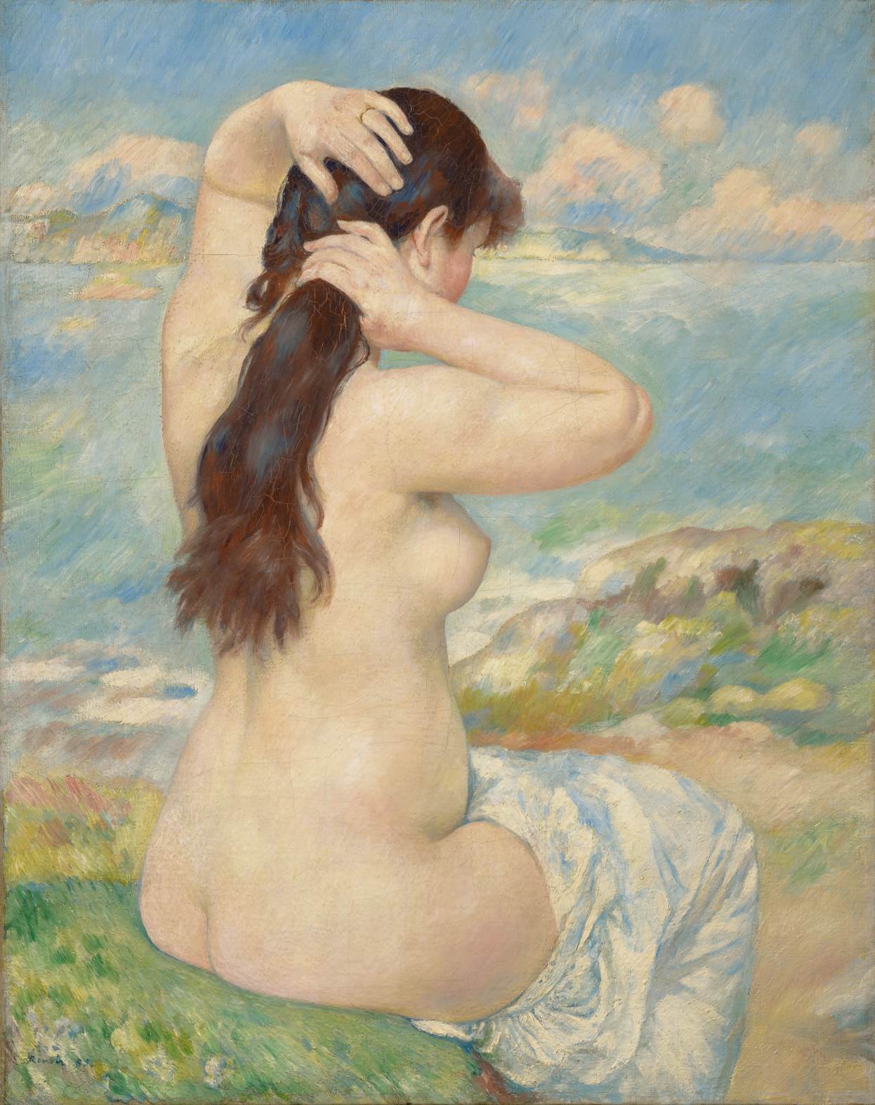 Bather Arranging her Hair