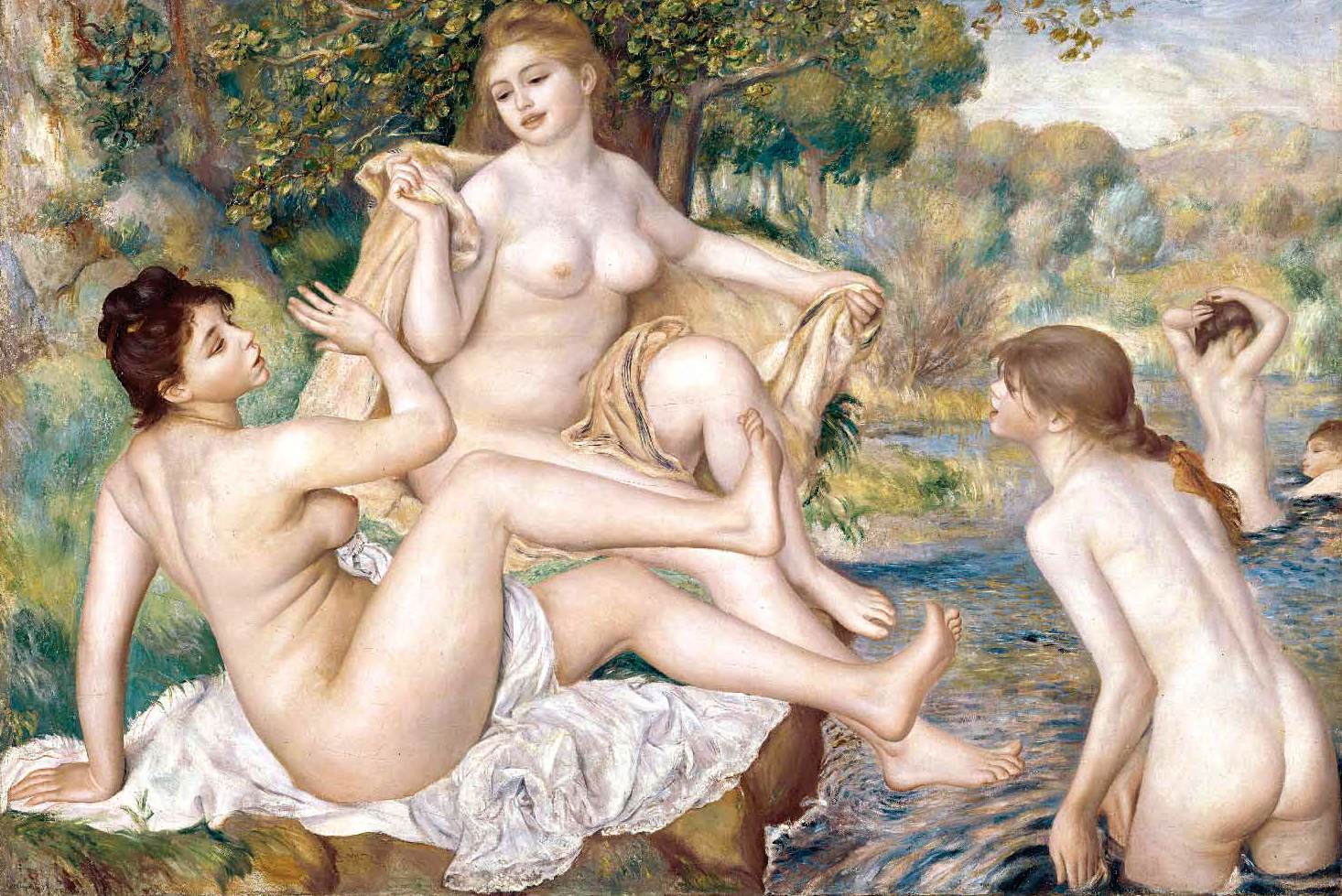 Large Bathers (Les Grandes Baigneuses)