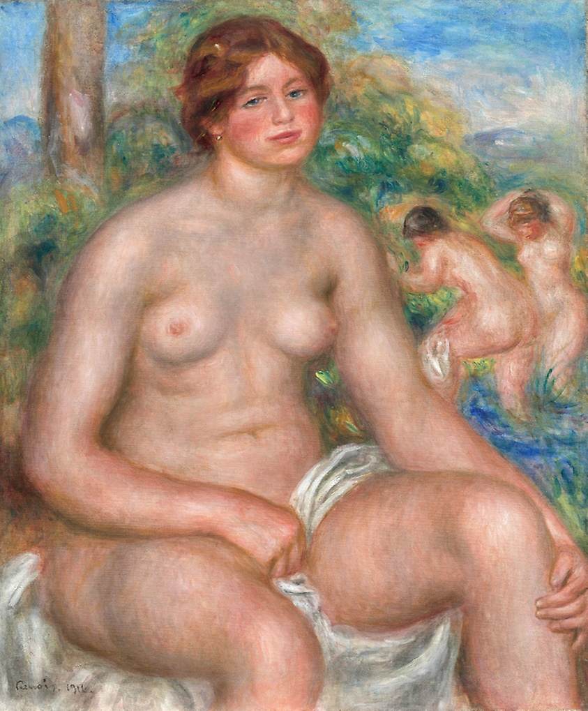 Seated Bather