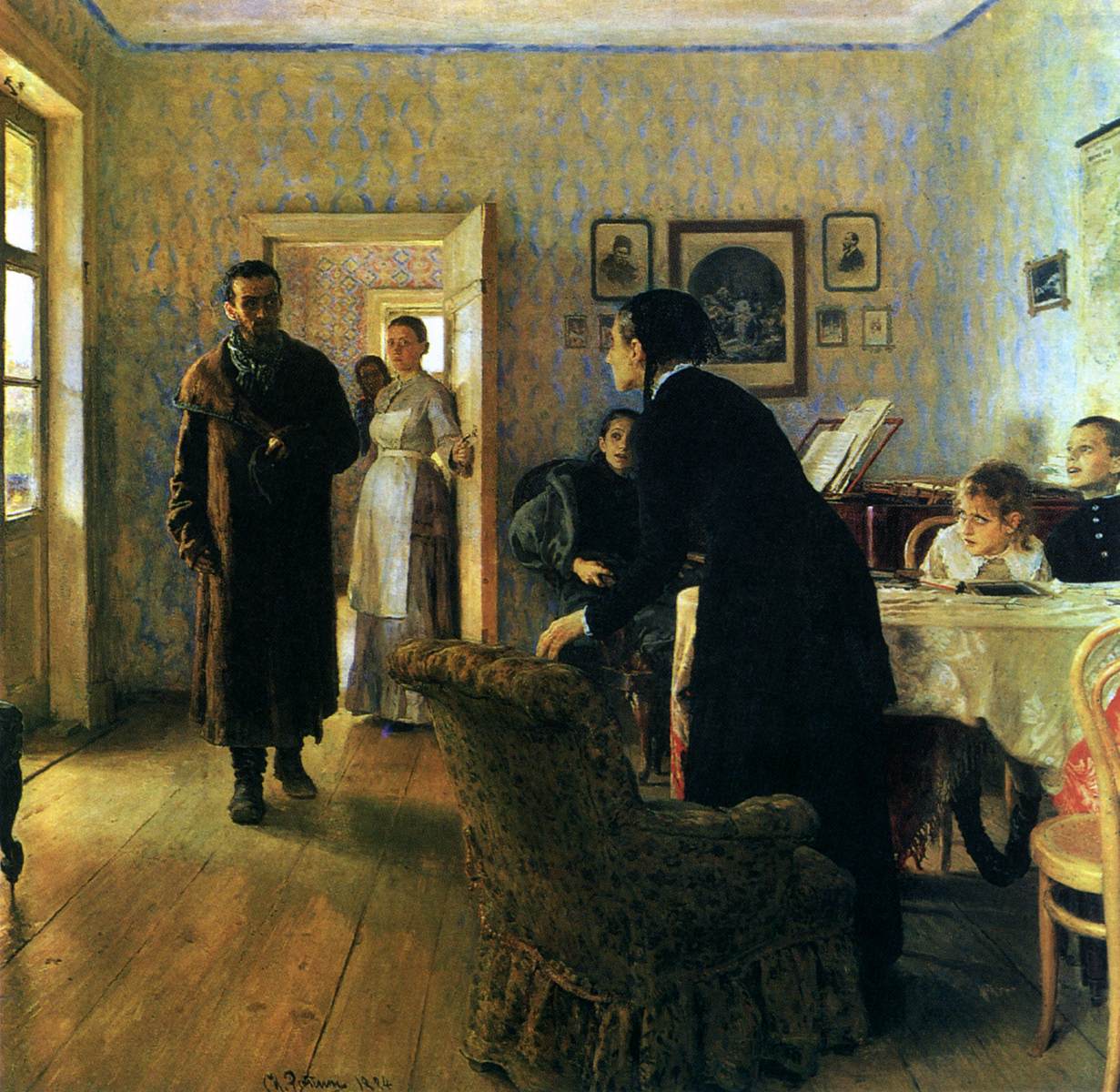 They did not expect him