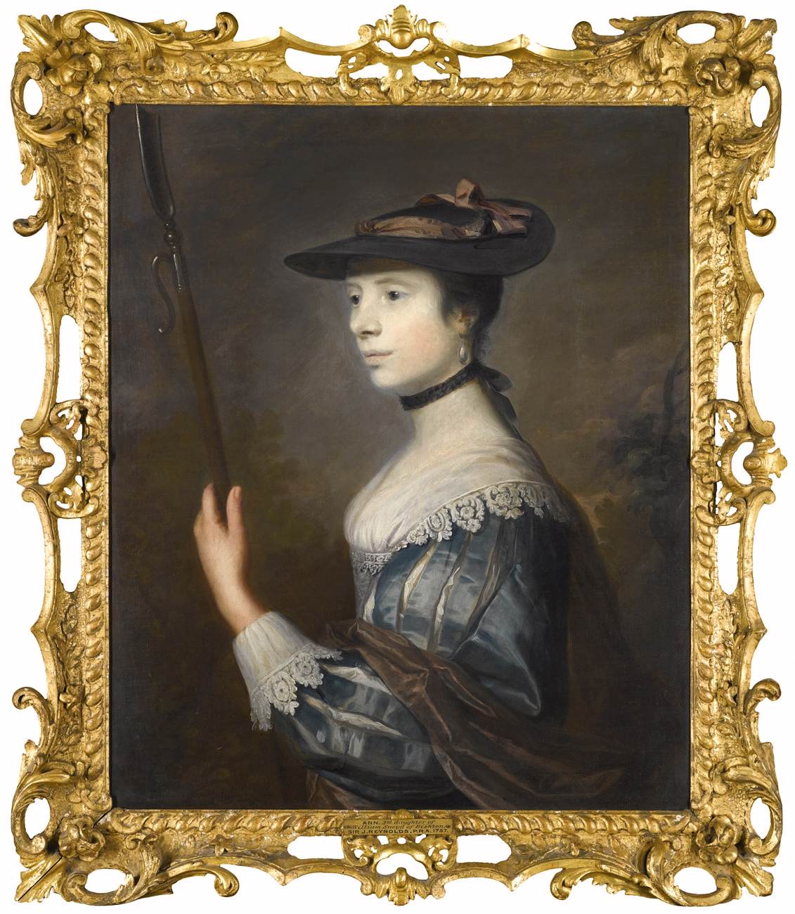 Portrait of Anne Sneyd (d.1784), as a Shepherdess