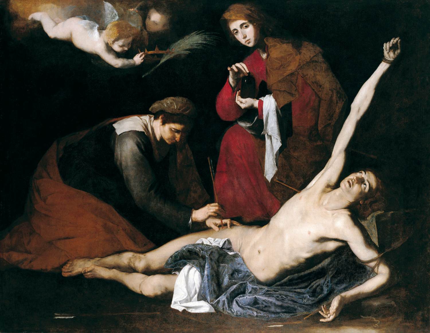 St Sebastian Tended by the Holy Women