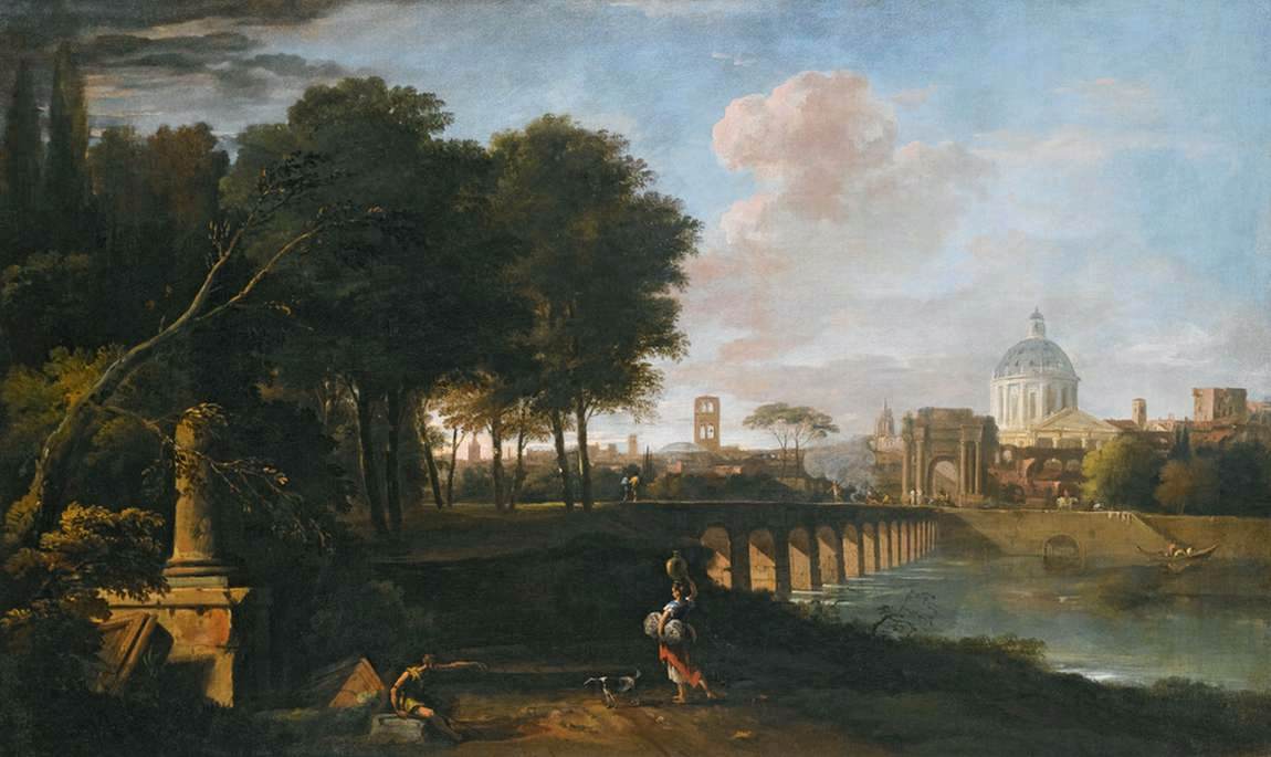 A Capriccio Landscape with a Domed Church