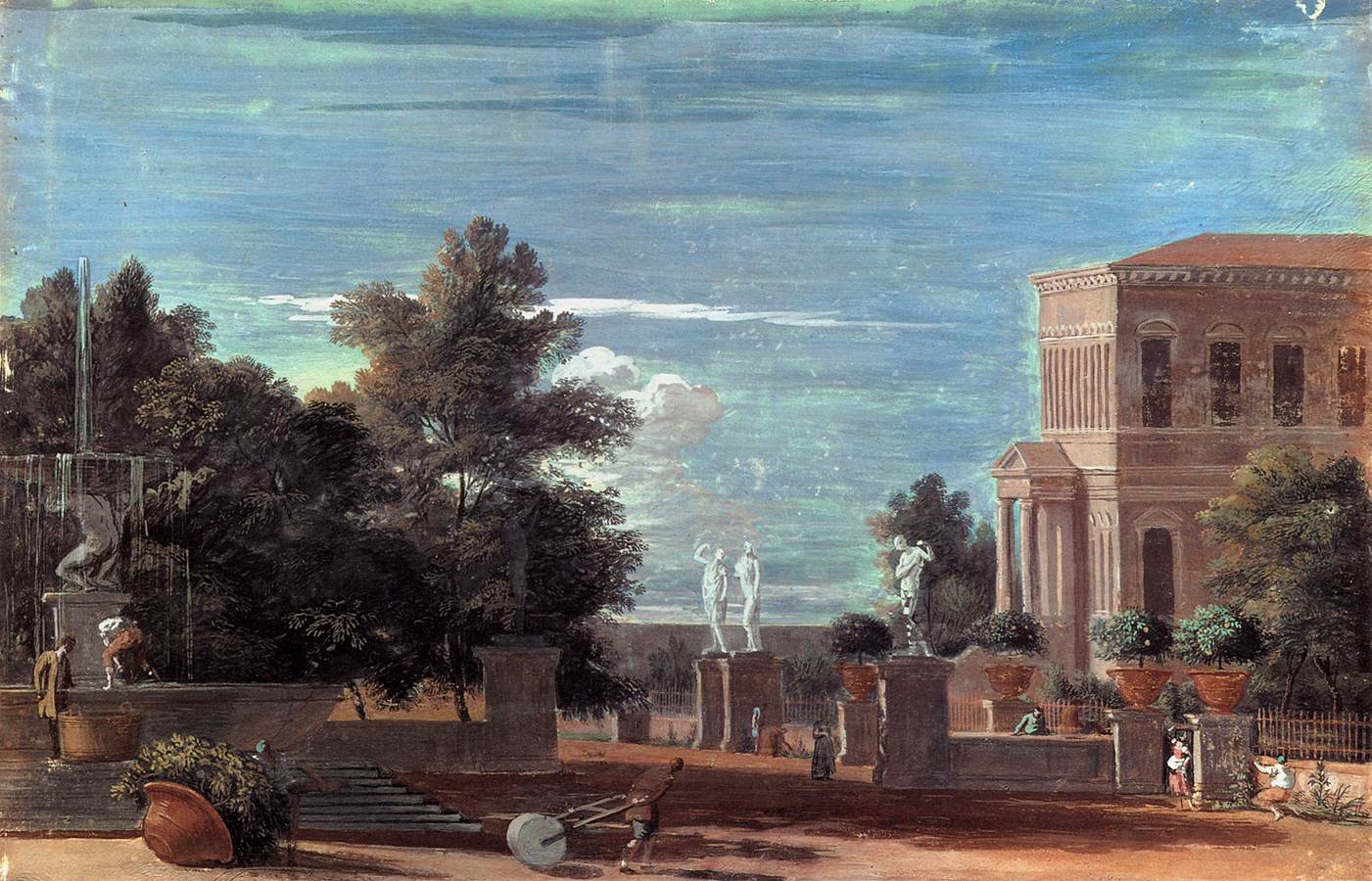 Villa in a Park Setting