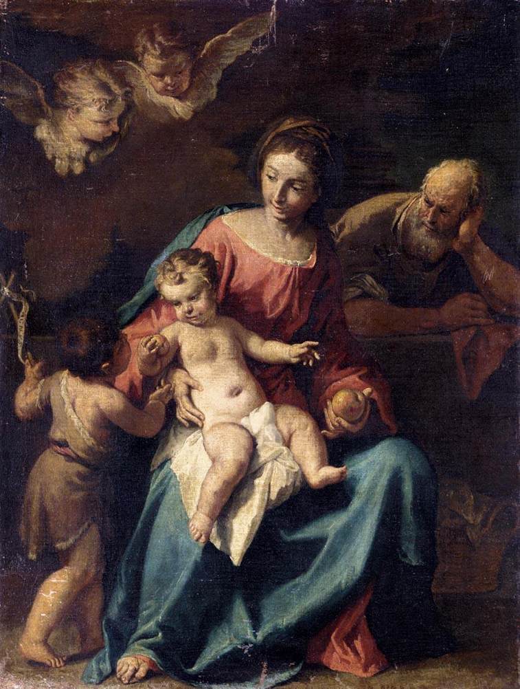 Holy Family with the Infant St John the Baptist