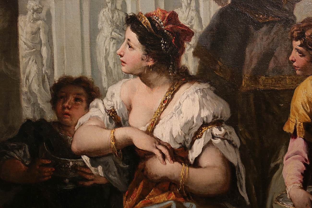 Solomon Worshipping Idols (detail)