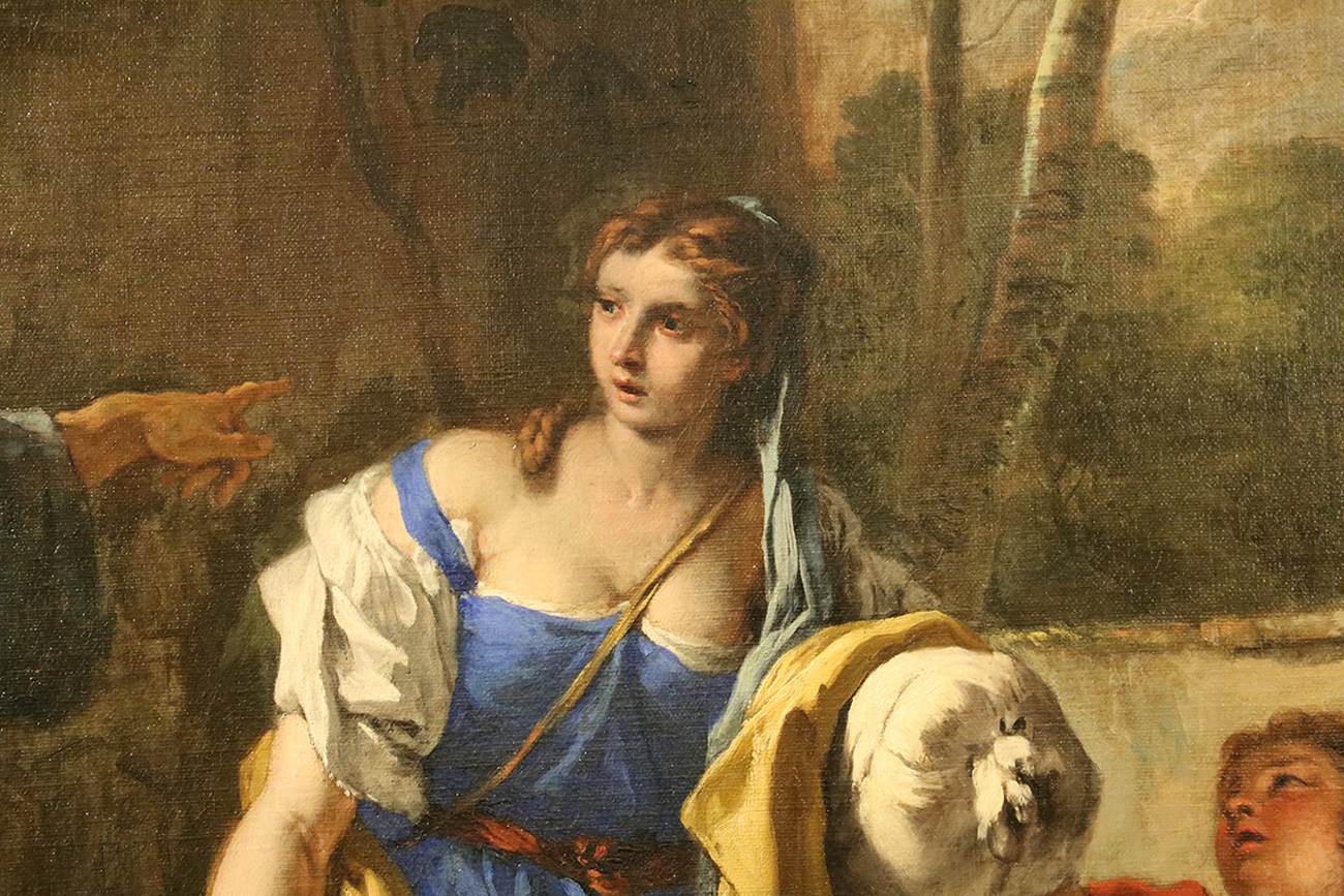 Repudiation of Hagar (detail)