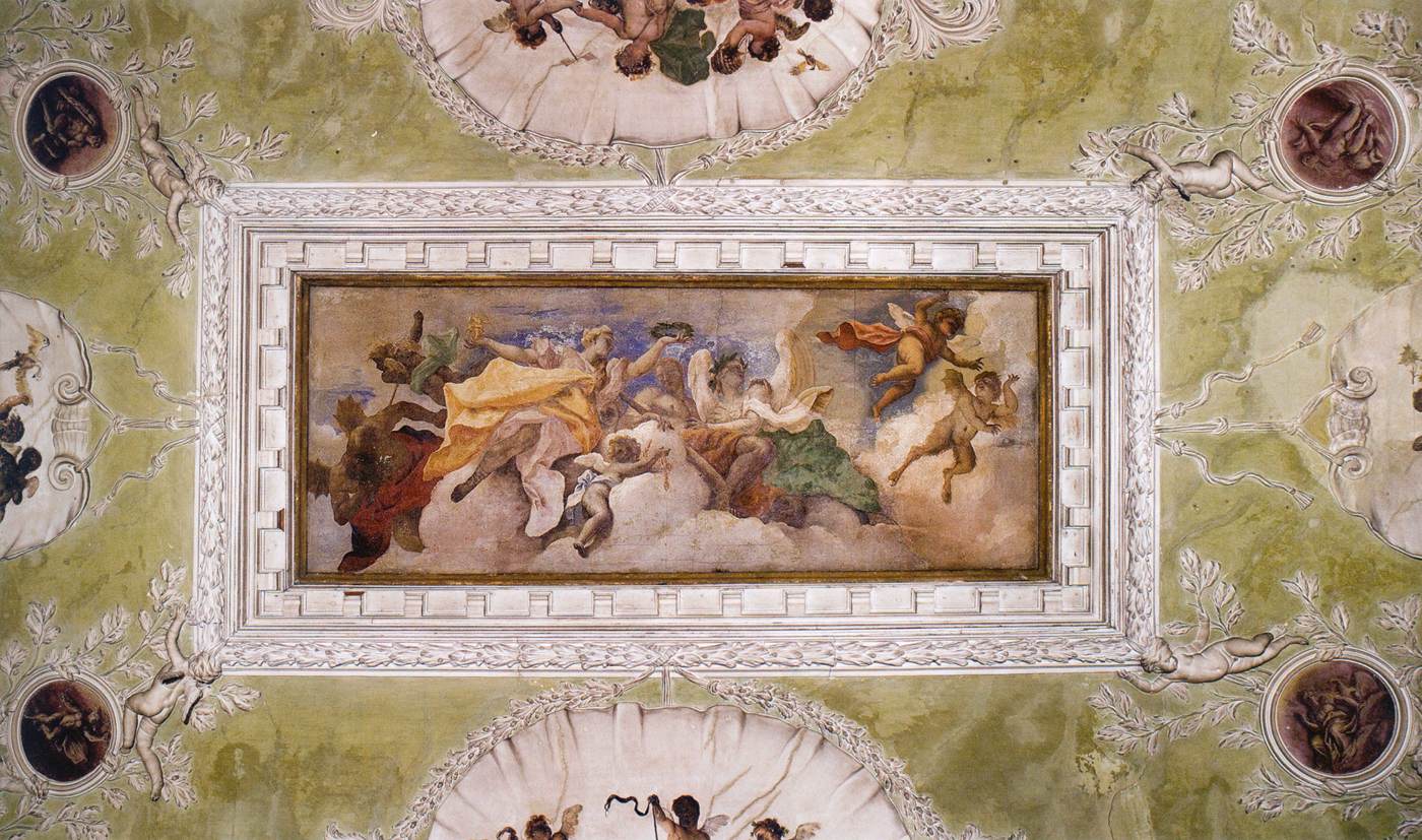Ceiling of the portego