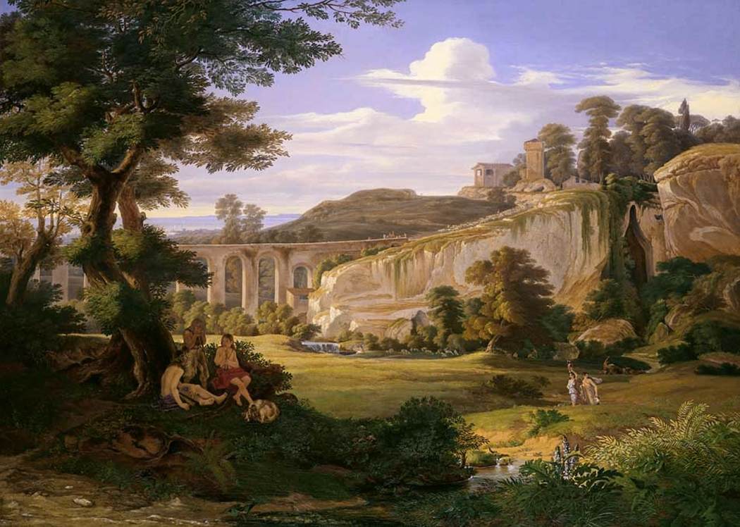 View of the Bay of Salerno from Behind