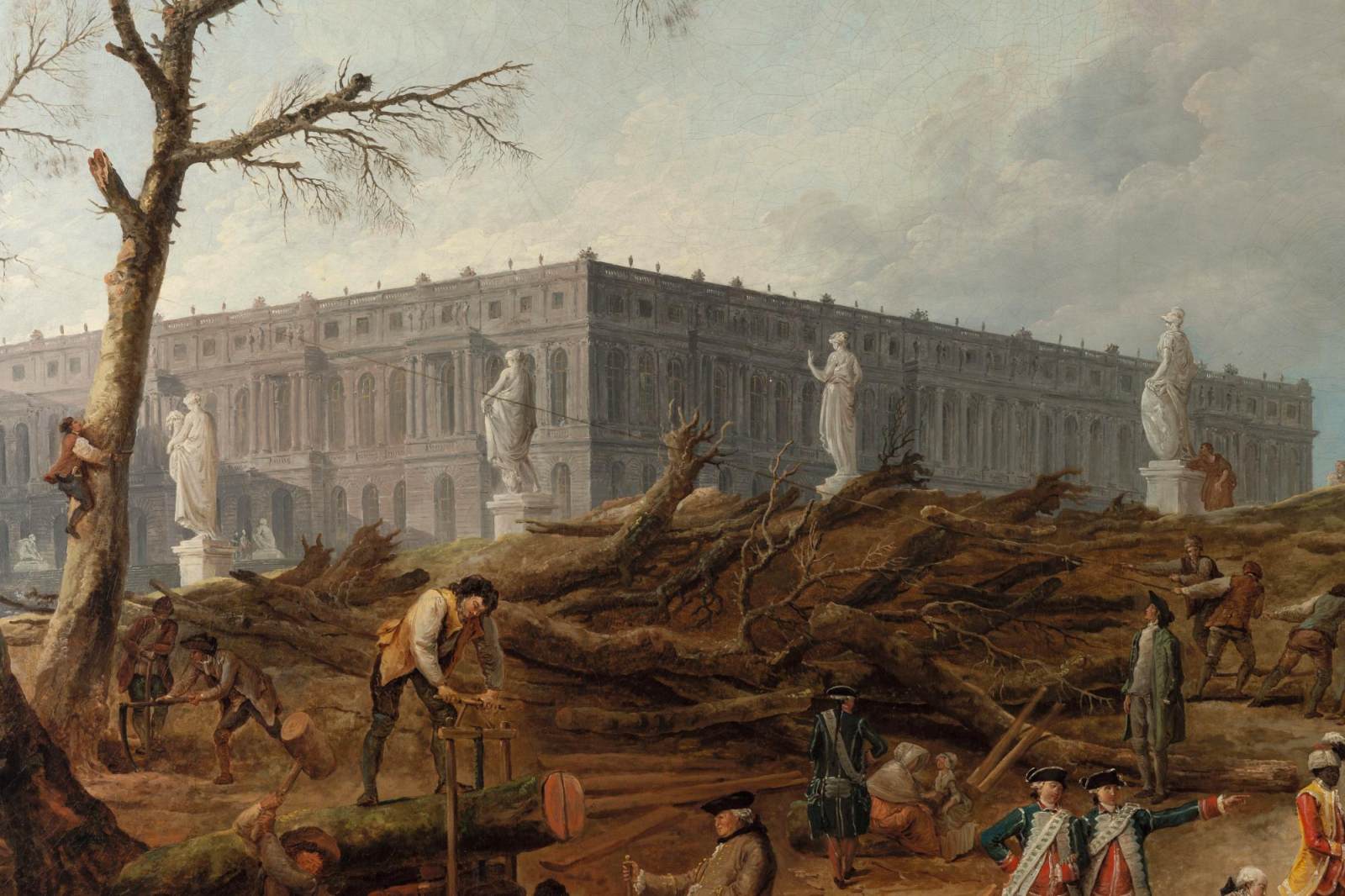 The Grove and Bath of Apollo (detail)