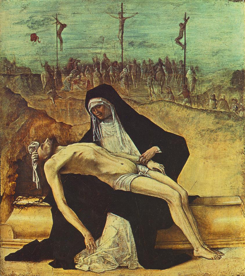 Predella of Stories of Christ: 2. Pietà