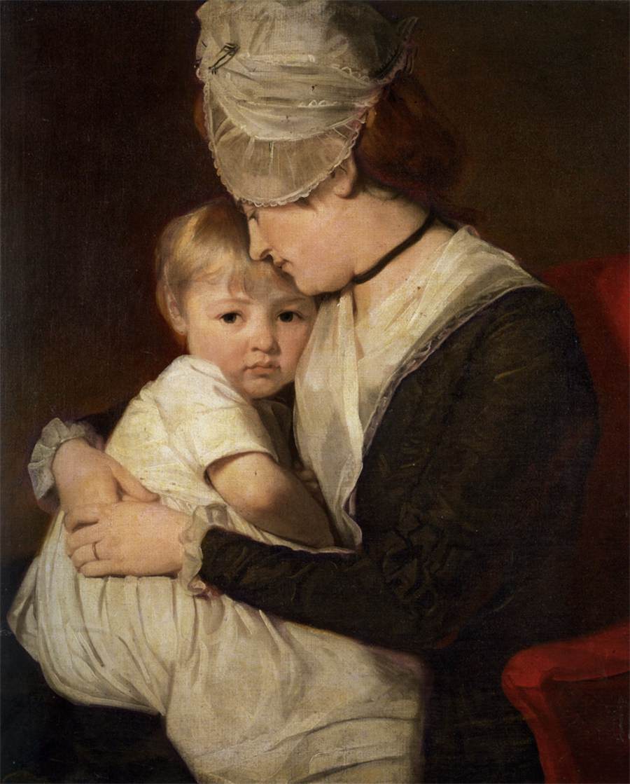 Portrait of Mrs Anne Carwardine and Her Eldest Son, Thomas