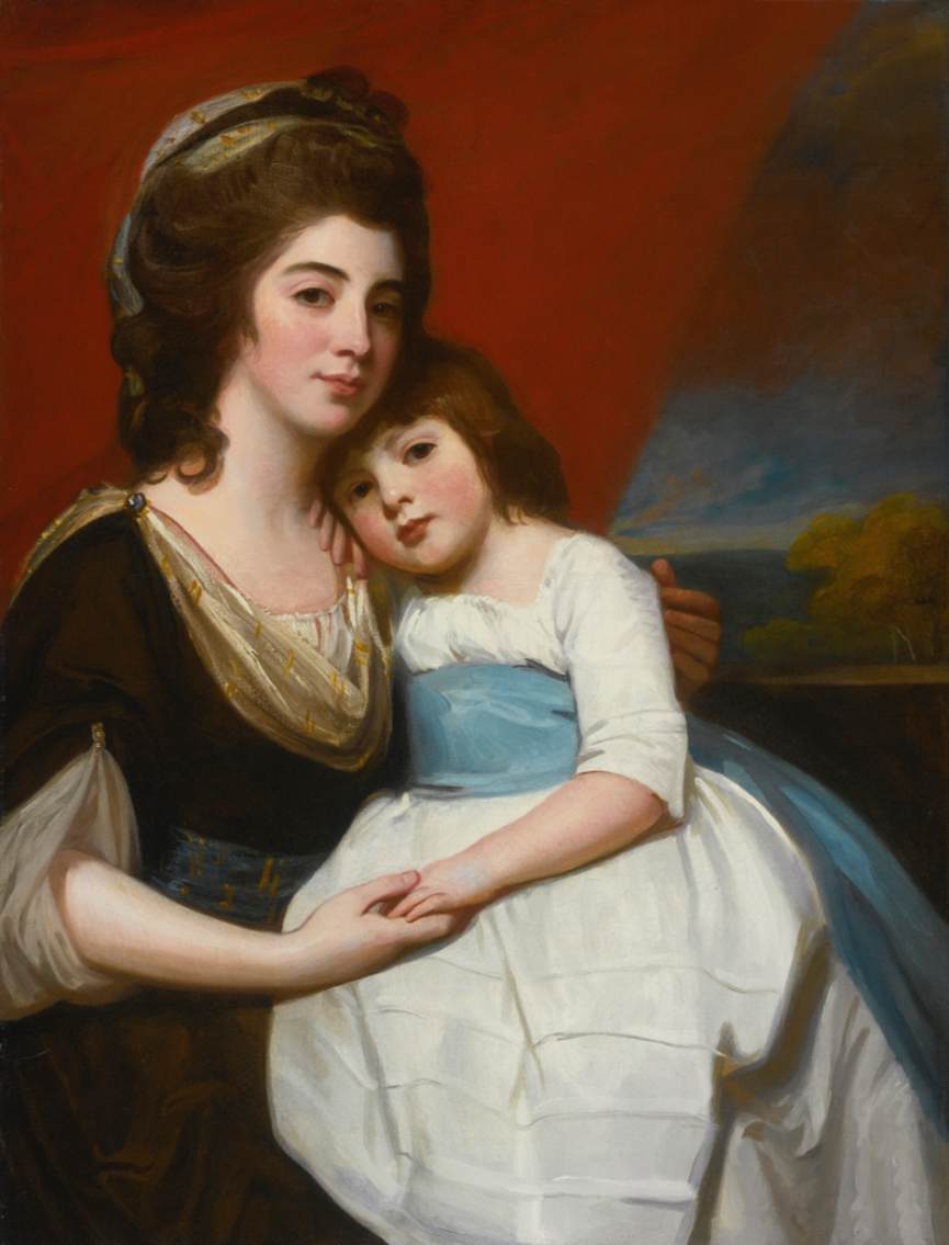 Portrait of Lady Georgiana Smyth and her Son