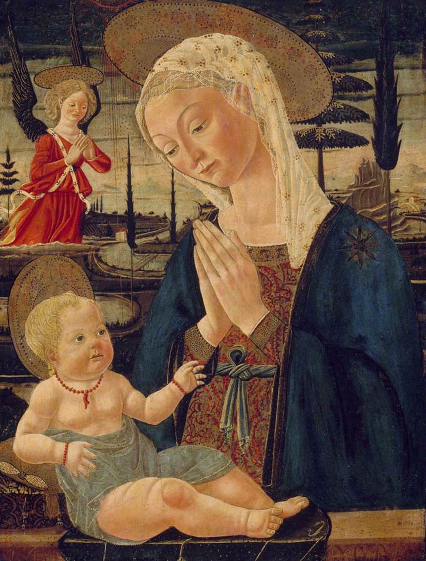Virgin and Child with an Angel