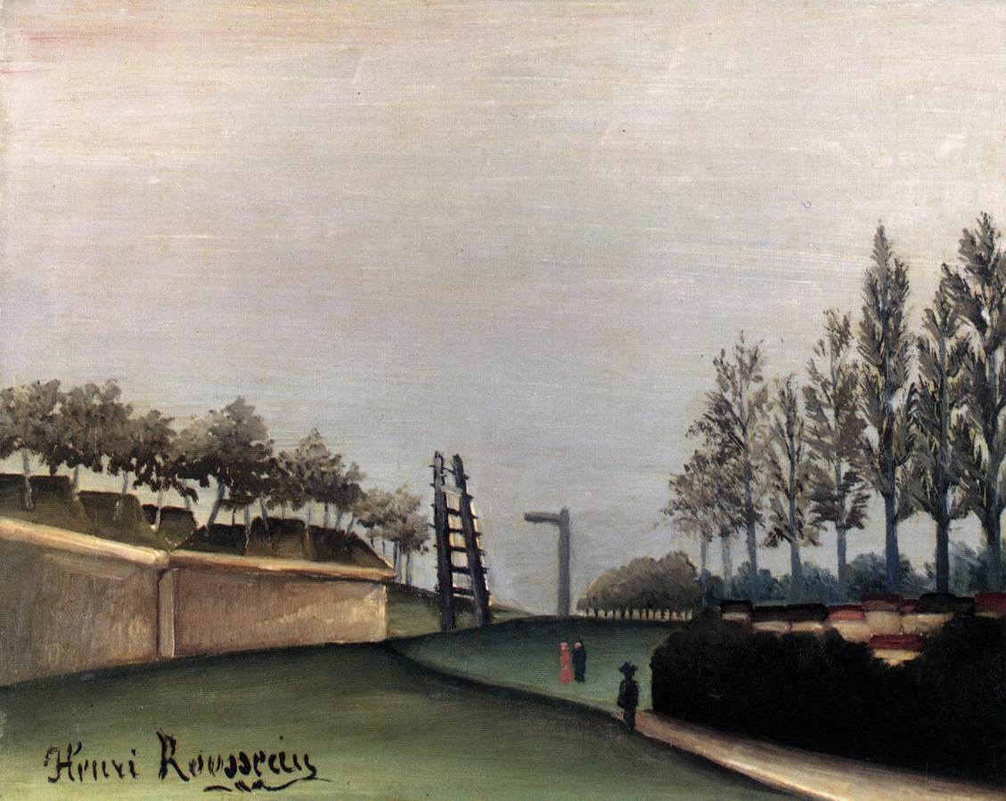 View of the Fortifications to the Left of the Porte de Vanves