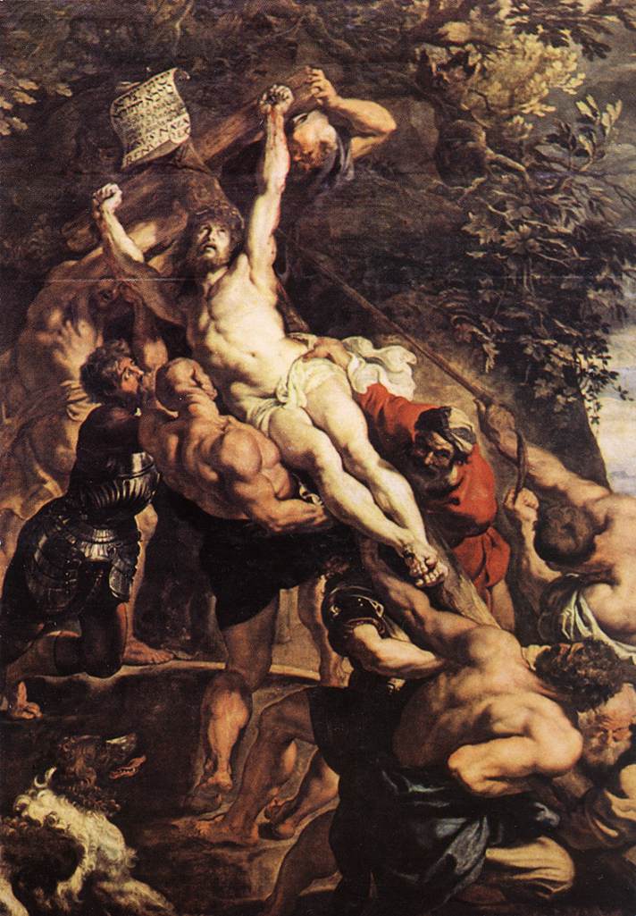 Raising of the Cross (detail)