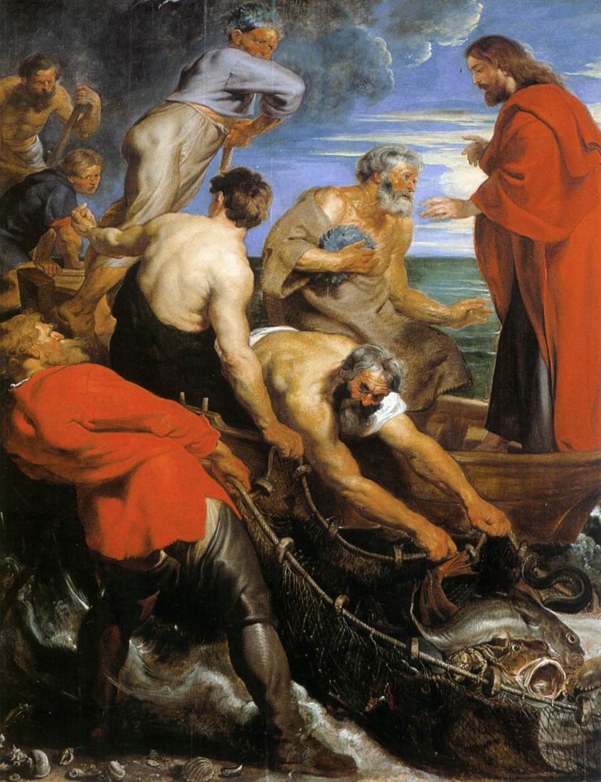 Miraculous Draught of Fishes (detail)