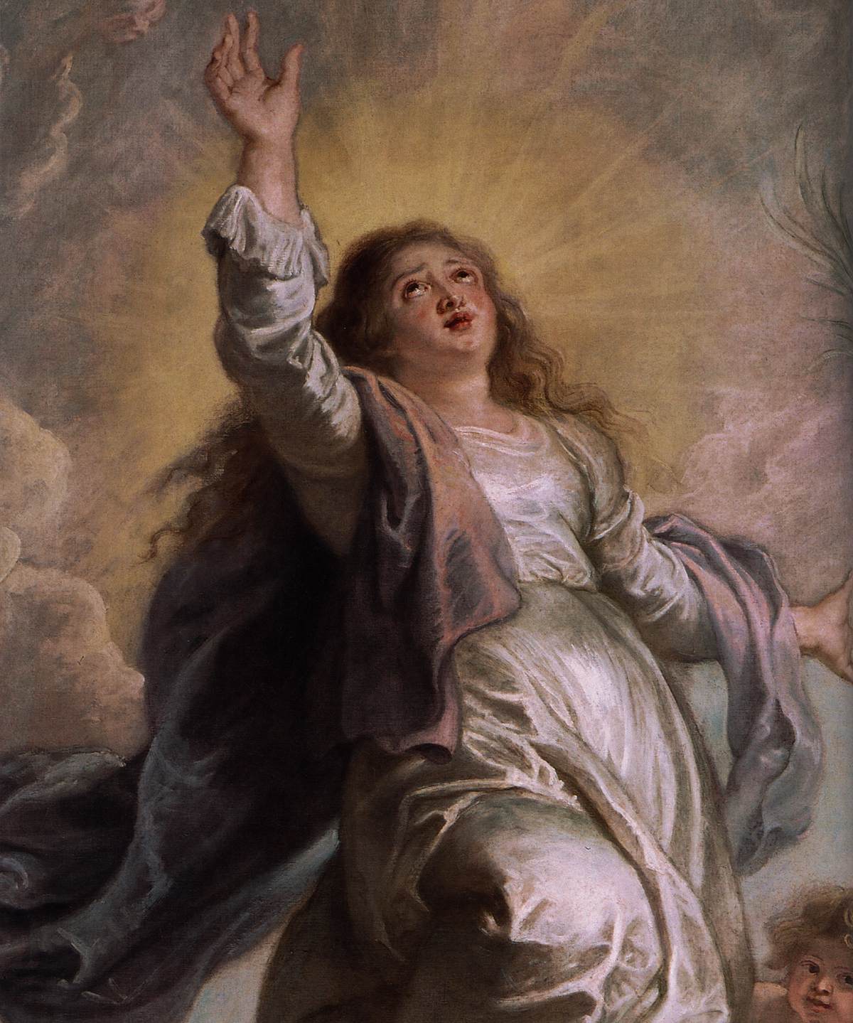 Assumption of the Virgin (detail)