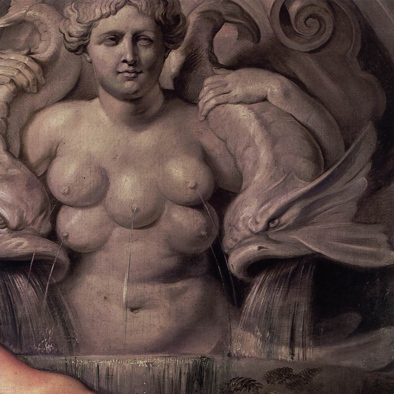 The Discovery of the Child Erichthonius (detail)