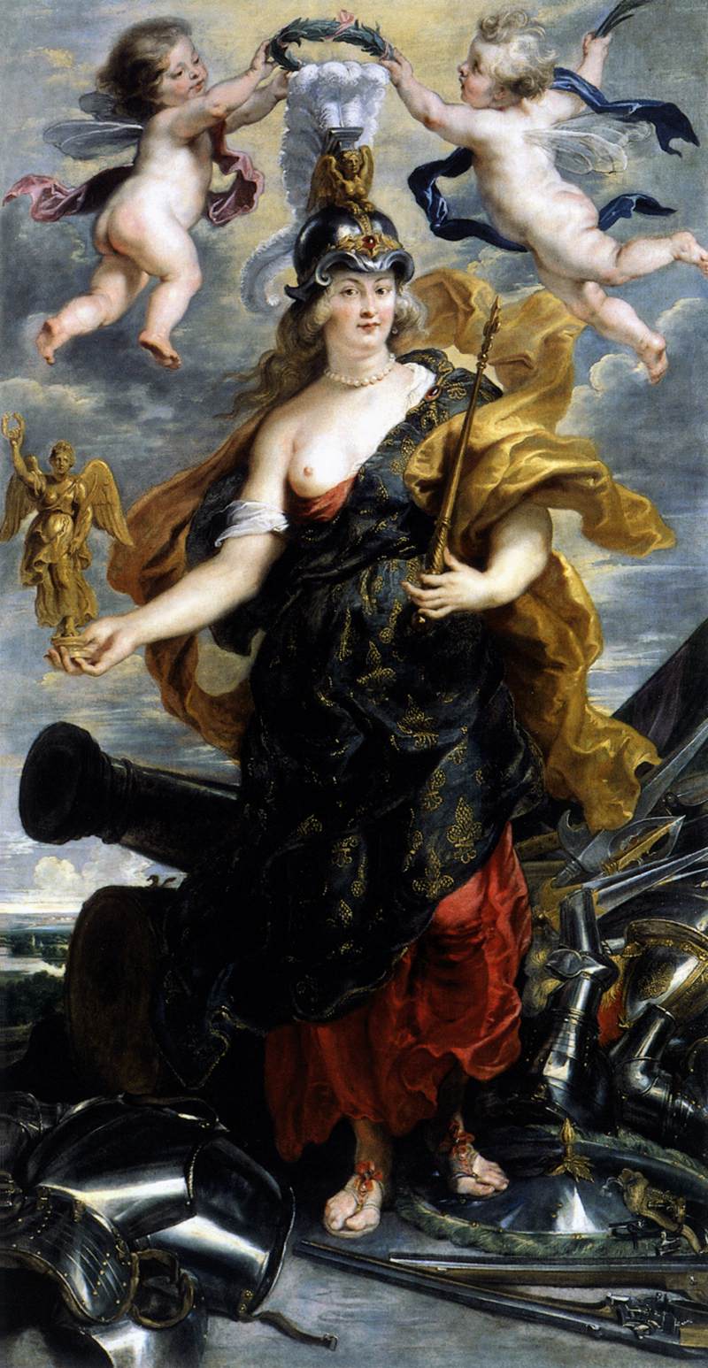 Marie de Médicis as Bellona